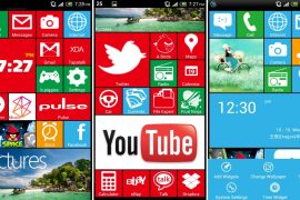 WP8 Launcher for Android available in Chinese, along with English port