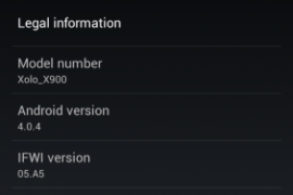 Ice Cream Sandwich Update for Lava Xolo X900 now available