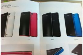Xperia AX colors found in its catalogue, will arive in Turquoise, White, Black and Pink