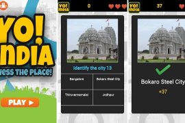 Yo! India Android game for Indians involves identifying the location based on its pic