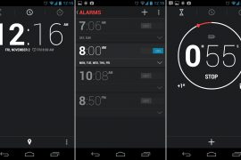 Android 4.2 Desk Clock APK