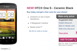 Black HTC One S hits T-Mobile!