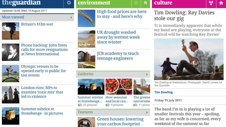 Guardian Android App