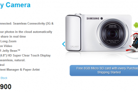 India gets Galaxy Camera for Price of INR 29,990