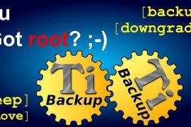 Create flashable zip files of apps and data now with your fav and just updated Titanium Backup Android app