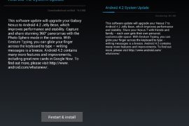Android 4.2 for Galaxy Nexus Yakju build and Nexus 7 rolling out now