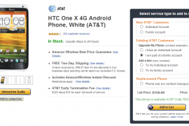 AT&T HTC One X gets a Price drop at Amazon, 1 cent on contract