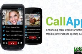 CallApp Android app replaces your traditional Caller ID with info from various social networks