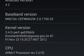 CyanogenMod 10.1 ported to Nexus 4 — Guide