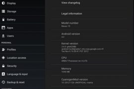 CyanogenMod 10.1 for Nexus 10 coming soon [Screenshot]