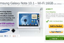 Expansys offering Cashback deal on Samsung Galaxy Tabs and Note 10.1