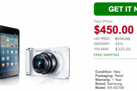 $50 off on AT&T’s Samsung Galaxy Camera through Daily Steals