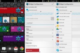 Share location from your Android phone using Share Where Location Widget