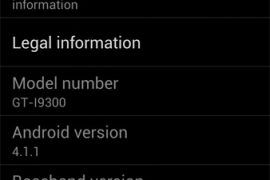 Samsung Galaxy S3 Jelly Bean Update now rolling out in India. Firmware version: DDLJ1