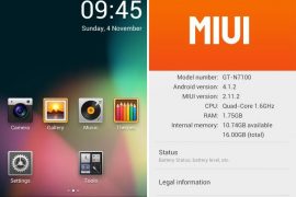 MIUI for Galaxy Note 2