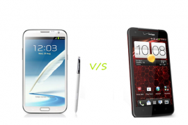 HTC Droid DNA Vs Samsung Galaxy Note 2
