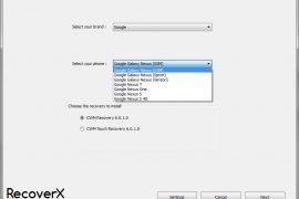 RecoverX lets you flash a Recovery on your Android phone and tablet easily