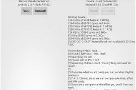 Root Transmission app to root any Android device using your phone