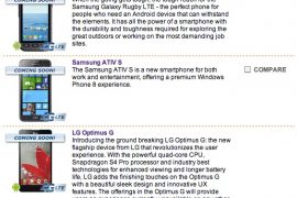 SaskTel Canada lists the Optimus G as coming soon