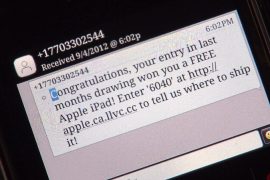 Beware of fake SMS if you install APKs directly!
