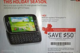 Samsung Stratosphere 2 release date still unknown but ads with $50 discount are already out!