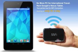 Rent Nexus 7 and Nexus 10 via Xcom for just $1 per day