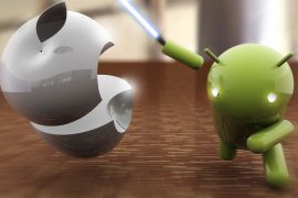 Android overtakes Apple in Australia, with 44% market share.