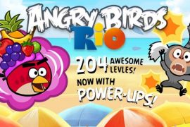 Angry Birds Rio Update brings 24 New Levels and New Power Ups: Samba Burst and TNT Drop!