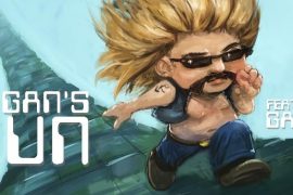 Bogan’s Run – Run along with Gazza to win that box of beer