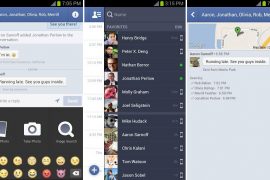 Sign on to Facebook Messenger for Android with just your name and phone number!