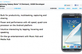 Samsung confirms Verizon Galaxy Note 2 Developer Edition!