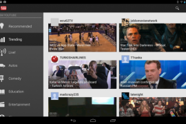 YouTube updates Android app with 10-inch tablet friendly UI