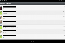 Guide to Install Whatsapp on Nexus 7