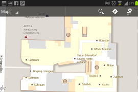 Indoor Google Maps now available in Germany.
