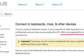 Google indirectly says Nexus 4 doesn’t support USB OTG