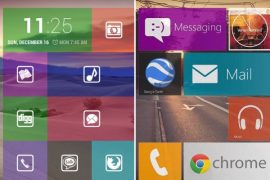 Tile Launcher is the best Windows Phone 8 Like Home Screen App for Android yet!