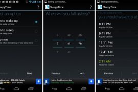 [Cool App] Holo UI based SleepyTime BedTime calculator tells what time is good to wake up
