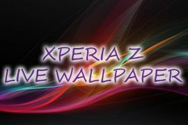 Sony Xperia Z Live Wallpaper is one cool LWP for your Android phone