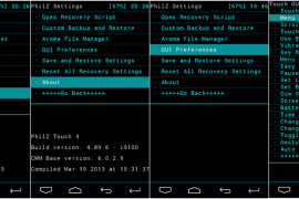 Philz Touch ClockworkMod Recovery for Nexus 4