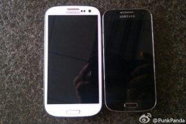 Samsung Galaxy S4 Mini poses for the camera in leaked pictures