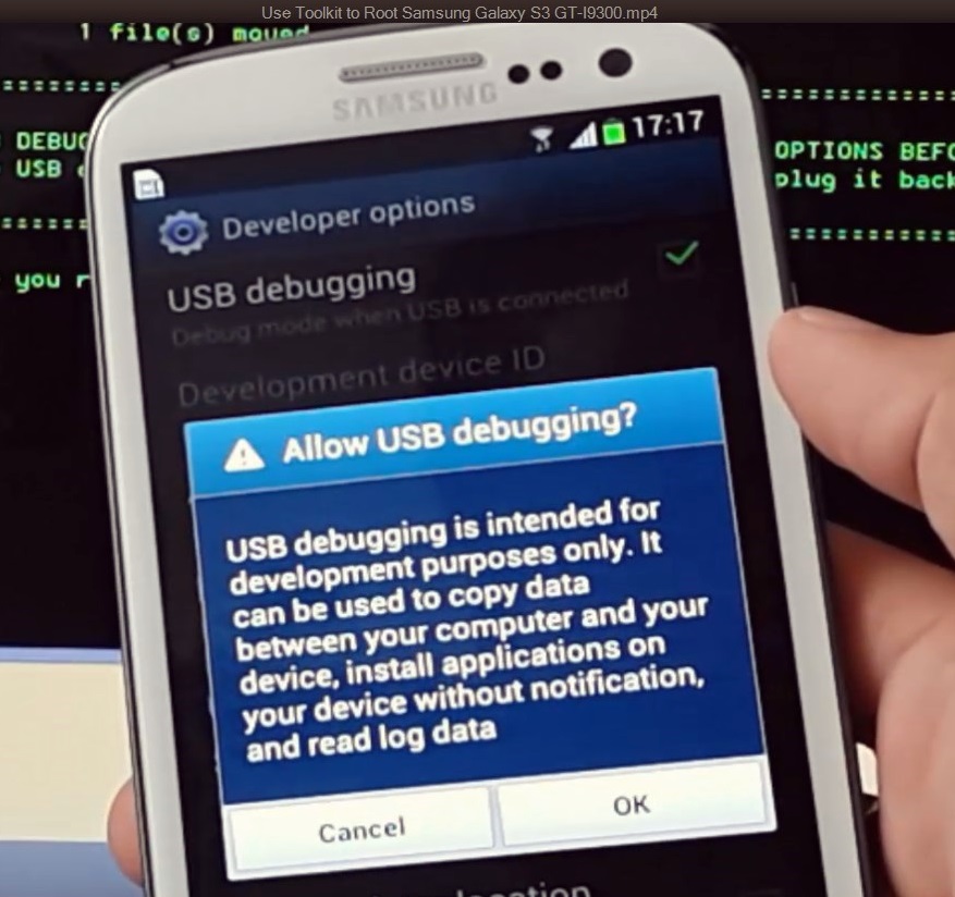 Galaxy S3 USB Debugging