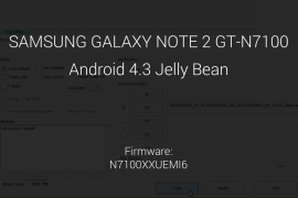Samsung Galaxy NOTE 2 Update: Android 4.3 based N7100XXUEMI6 firmware leaked