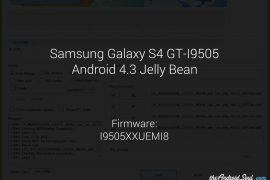 Android 4.3 firmware for Samsung Galaxy S4 GT-I9505 leaked. Firmware name: I9505XXUEMI8