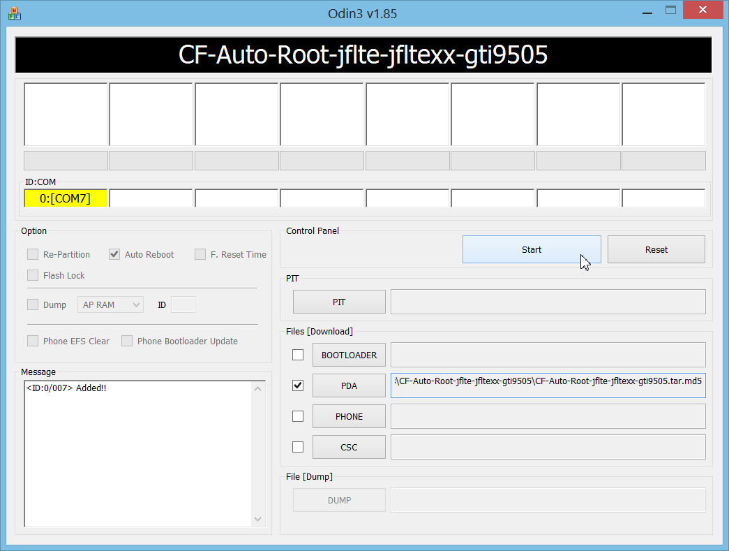 CF-Auto-Root for Galaxy S4 GT-I9505