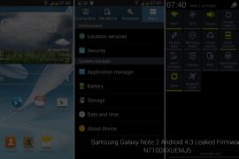 N7100XXUEMJ5: Samsung Galaxy Note 2 gets Android 4.3 Update Firmware leaked!