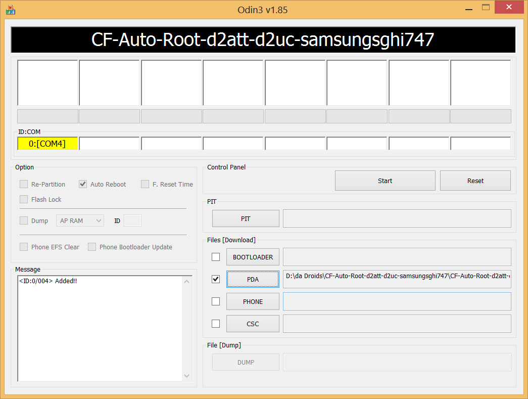 Samsung Galaxy S3 AT&T Root Odin Ready