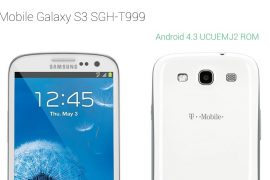 T-Mobile Galaxy S3 Gets Android 4.3 Update, UCUEMJ2, Ported