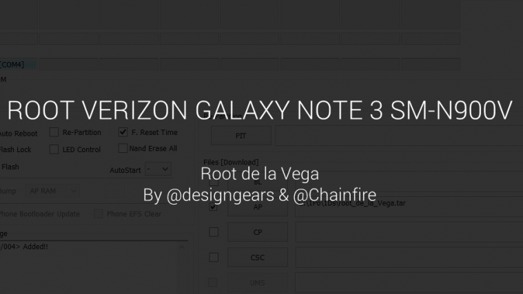 Verizon Galaxy Note 3 Root