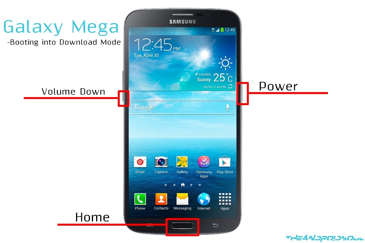Samsung Galaxy Mega Download Mode