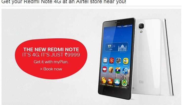 Airtel Redmi Note 4G